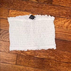 scrunchy tube top